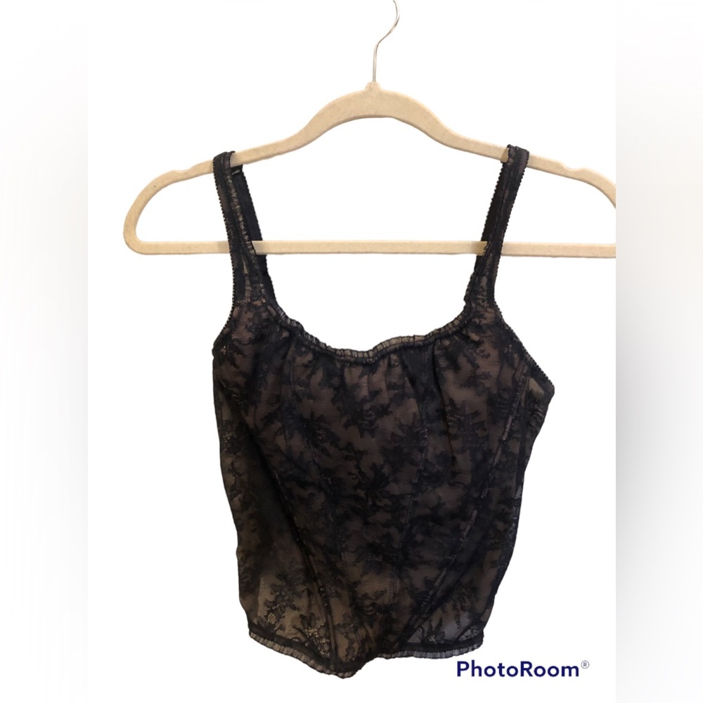 Victorias Secret Corset / Bustier, black Size 36 C